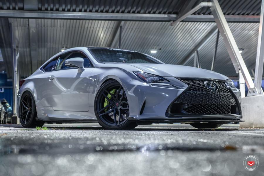  Lexus RC F on Vossen Wheels (HC-2) 2017 года  (фото 6 из 12)